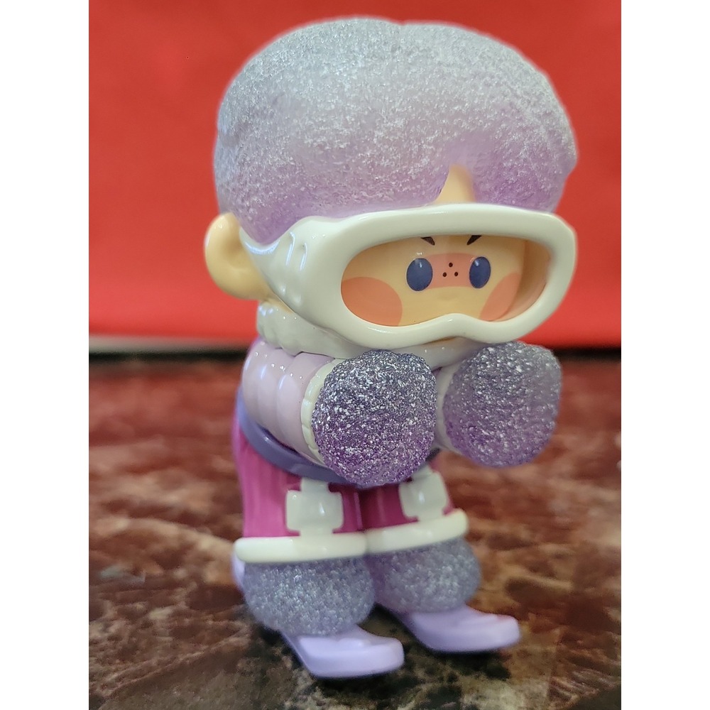 a POP MART Pino Jelly "Sweet Like Me" Series Sand Fudge Confirmed Character.